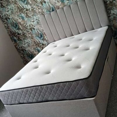 A Complete Budget Divan set with 24inch headboard