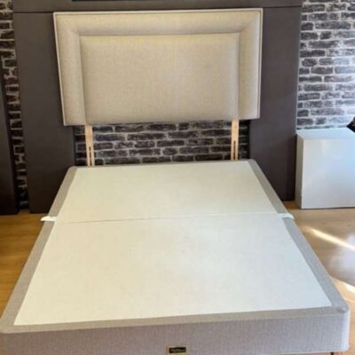 Azura 36 Inch Headboard with Matching Vintage base with Legs  (Mattress not included)