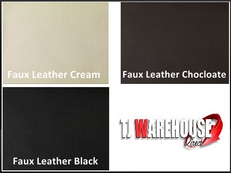 Faux Leather colours - TJ Warehouse Direct